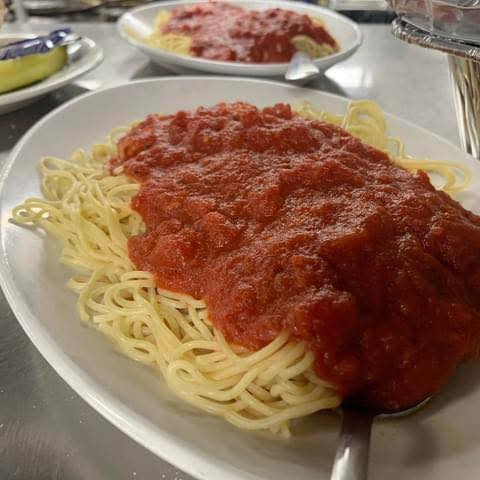Classic spaghetti marinara